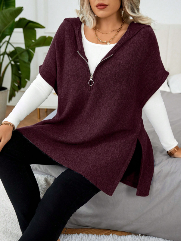 Casual Minimalist Batwing Sleeve MA11