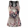 Kansas City Chiefs Skull Flower Limited Edition Womens All Over Print Leggings And Tank Top Us Size Gts002925