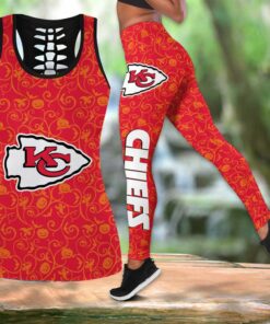 Kansas City Chiefs Halloween Pumpskin Limited Edition All Over Print Leggings Tank Top Combo Legging Tanktop S-5xl New049110
