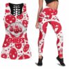 Kansas City Chiefs Halloween Pumpkin And The Eye Limited Edition All Over Print Combo Leggings Tank Top S-5xl Nla022010