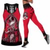Kansas City Chiefs Halloween Jack Skellington Edition All Over Print Combo Leggings Tank Top S-5xl Nla023810