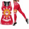 Kansas City Chiefs Hallowen Jack Skellington Limited Edition All Over Print Combo Leggings Tank Top S-5xl Nla026510