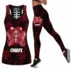 Kansas City Chiefs Halloween Skull Girl Limited Edition All Over Print Combo Leggings Tank Top S-5xl Nla027710