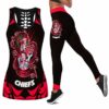 Kansas City Chiefs Halloween Skull Girl Limited Edition All Over Print Combo Leggings Tank Top S-5xl Nla028410
