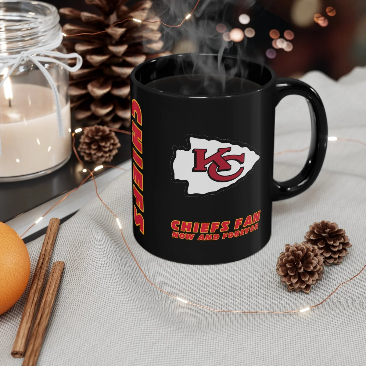 Chiefs Fan Now And Forever Mug - Image 3