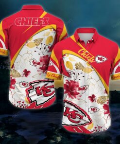 Chiefs Floral Fusion Bold Hawaiian Shirt