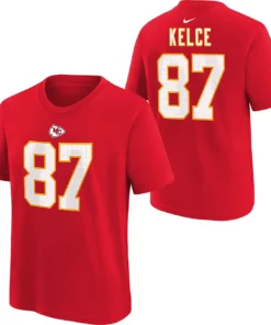 Chiefs Travis Kelce Fuse Name and Number T-shirt