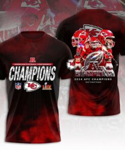 Kansas City Chiefs 2024 AFC Champions Shirt