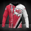 Kansas City Chiefs Bold Streak 3D Hoodie
