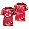 Kansas City Chiefs Camo Limited Edition All Over Print T Shirt Unisex Size Nla001310