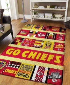 Kansas City Chiefs Champion Pride Patchwork Area Rug