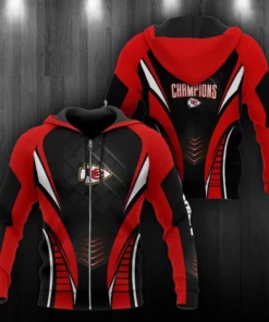 Kansas City Chiefs Champions Triumph 3D Hoodie