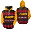 Kansas City Chiefs Christmas Pattern Hoodie Zip Up Hoodie Nla039910