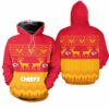 Kansas City Chiefs Christmas Pattern Hoodie Zip Up Hoodie Nla040510