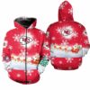 Kansas City Chiefs Christmas Pattern Limited Edition Unisex Hoodie Zip Up Hoodie Nla030310