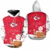 Kansas City Chiefs Christmas Pattern Snowman Hoodie Zip Up Hoodie Nla039610