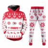Kansas City Chiefs Christmas Patterns Hoodie Zip Hoodie And Joggers Size New059710