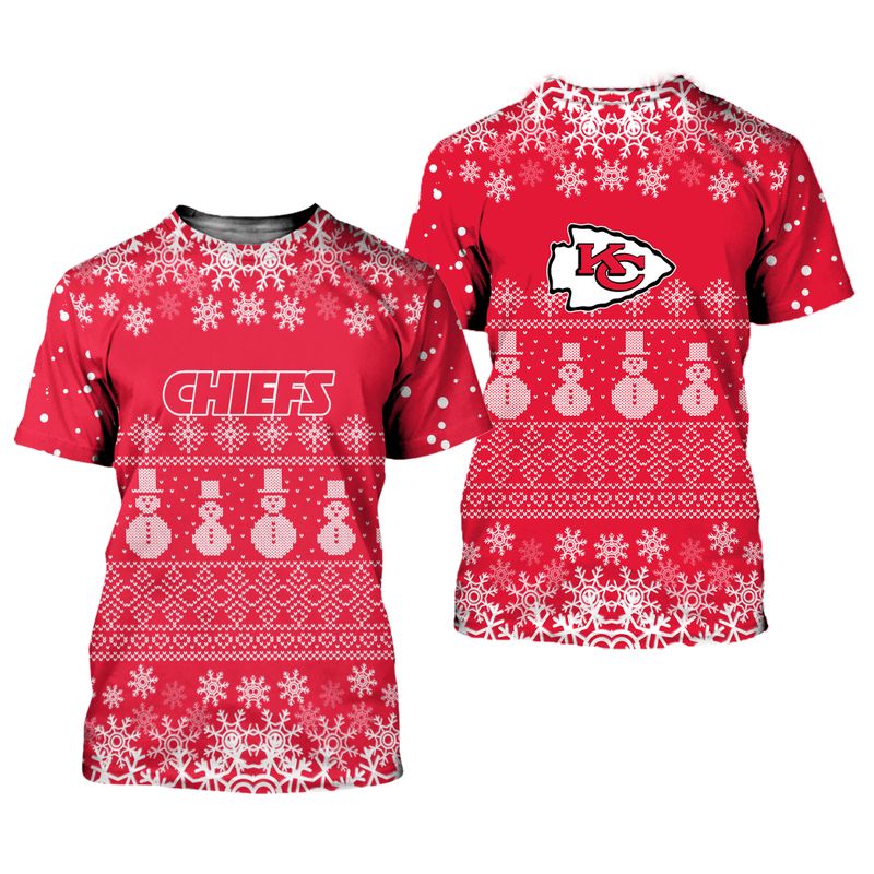 Kansas City Chiefs Christmas Pine Limited Edition Unisex T-Shirts Nla035110