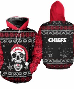 Kansas City Chiefs Christmas Reindeer Hoodie Zip Up Hoodie Nla037210