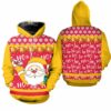 Kansas City Chiefs Christmas Santa Claus Hoodie Zip Up Hoodie Nla034810