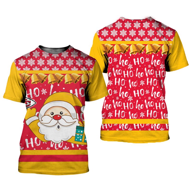 Kansas City Chiefs Christmas Santa Claus Limited Editiont-Shirts Nla034810