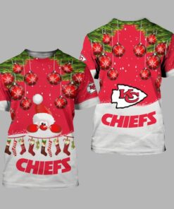 Kansas City Chiefs Christmas Santa Limited Edition Unisex T-Shirts Nla030910