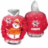 Kansas City Chiefs Christmas Snowman Hoodie Zip Up Hoodie Nla036310