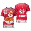Kansas City Chiefs Christmas Snowman Limited Edition Unisex T-Shirts Nla036310