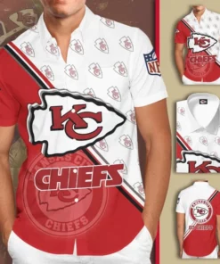 Kansas City Chiefs Classic Red Edition Hawaiian Shirt