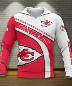 Kansas City Chiefs Classic Stripe 3D Hoodie