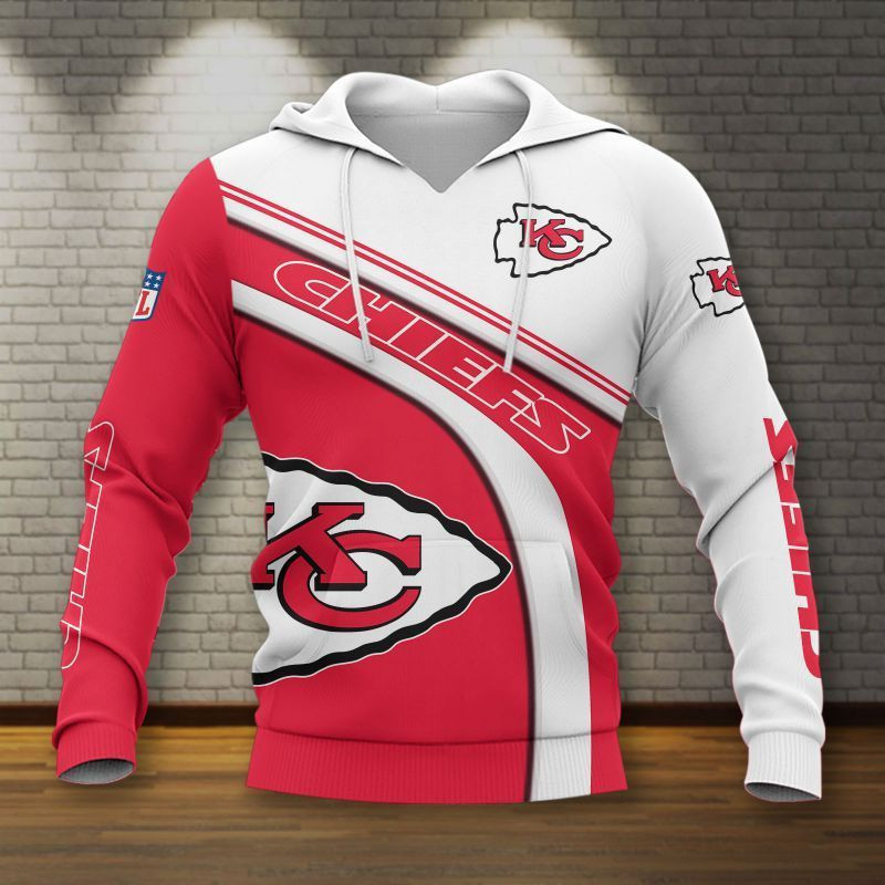 Kansas City Chiefs Classic Stripe 3D Shirt - Image 4