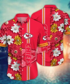 Kansas City Chiefs Daisy Delight Hawaiian Shirt