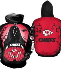 Kansas City Chiefs Death Halloween Hoodie Zip Up Hoodie Nla024310