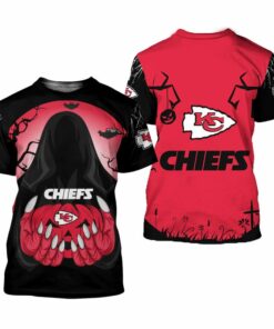 Kansas City Chiefs Death Halloween Limited Edition Unisex T-Shirts Nla024310