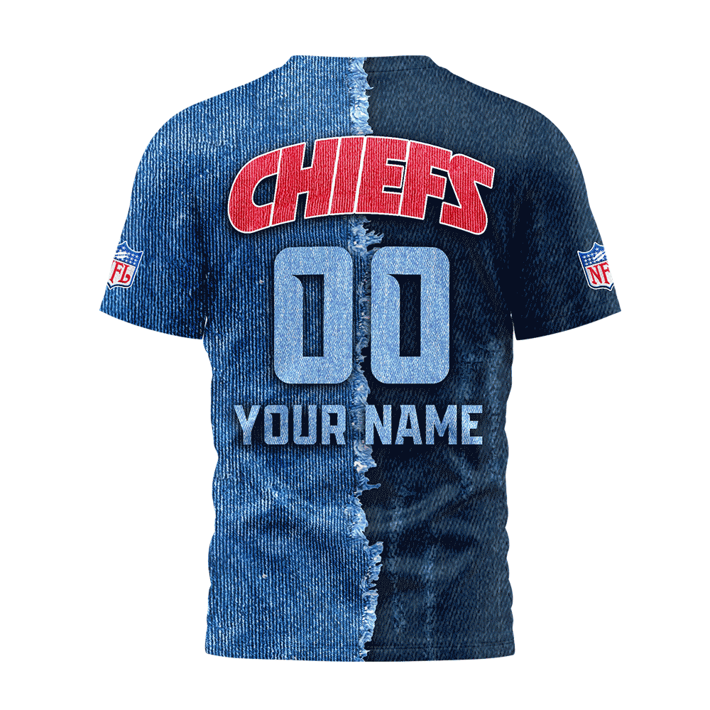 Kansas City Chiefs Denim Gridiron Legacy Shirt - Image 3