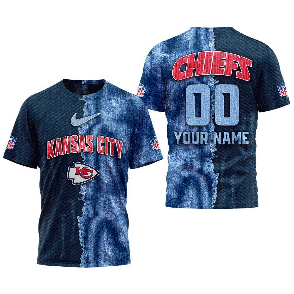 Kansas City Chiefs Denim Gridiron Legacy Shirt