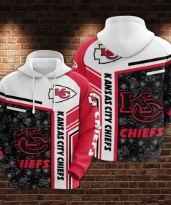 Kansas City Chiefs Dynamic Logo 3D Hoodie