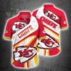 Kansas City Chiefs Dynamic Streak Hawaiian Shirt