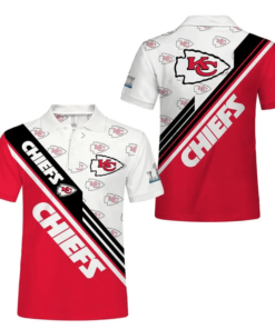 Kansas City Chiefs Dynamic Striker Polo Shirt