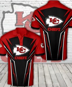 Kansas City Chiefs Dynamic Stripes Polo Shirt