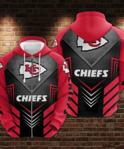 Kansas City Chiefs Dynamic Vector 3D Hoodie