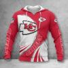 Kansas City Chiefs Dynamic Wave 3D Hoodie