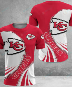 Kansas City Chiefs Dynamic Wave 3D Shirt