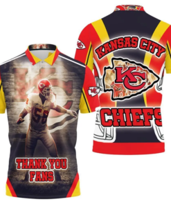 Kansas City Chiefs Fan Gratitude 3D Polo Shirt