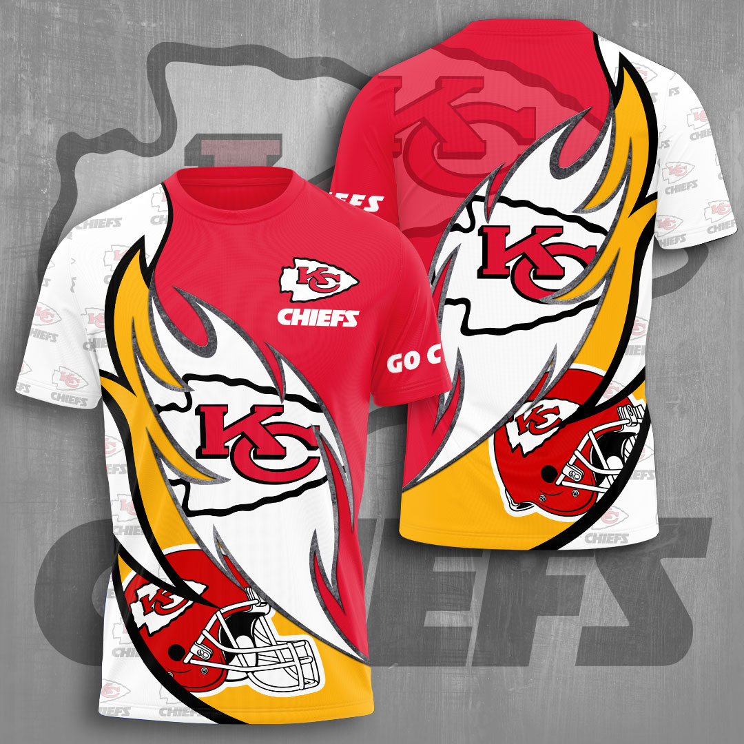 Kansas City Chiefs Firestorm Helmet Burst Shirt