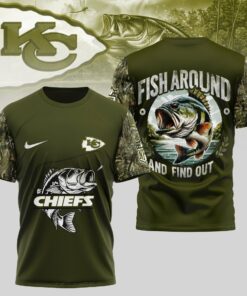 Kansas City Chiefs Fish Around And Find Out Shirt
