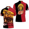 Kansas City Chiefs Flame of Glory 3D Polo Shirt