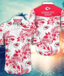 Kansas City Chiefs Floral Breeze Hawaiian Shirt