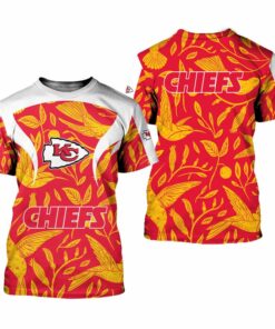 Kansas City Chiefs Flowers Limited Edition Unisex T-Shirts Nla066210