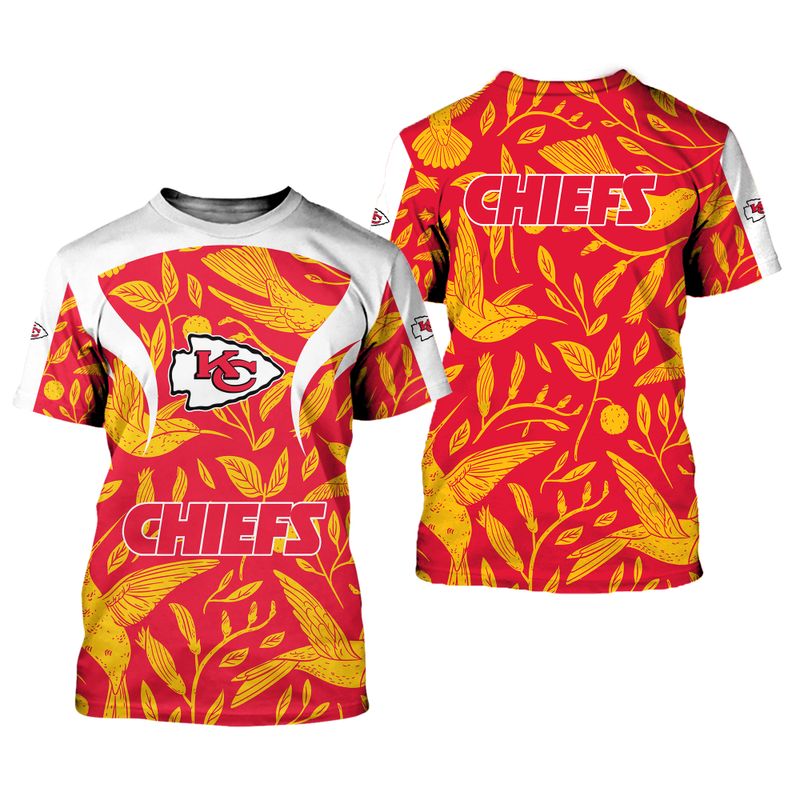 Kansas City Chiefs Flowers Limited Edition Unisex T-Shirts Nla066210